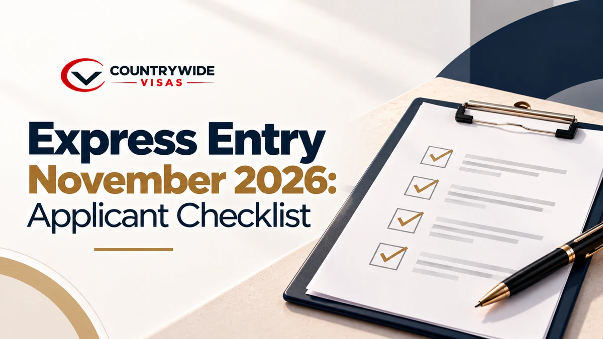 Express Entry November 2026: Applicant Checklist