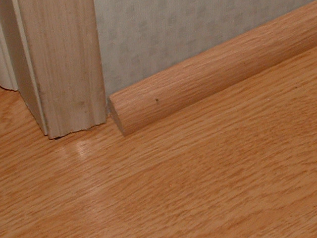 How to cut quarter round