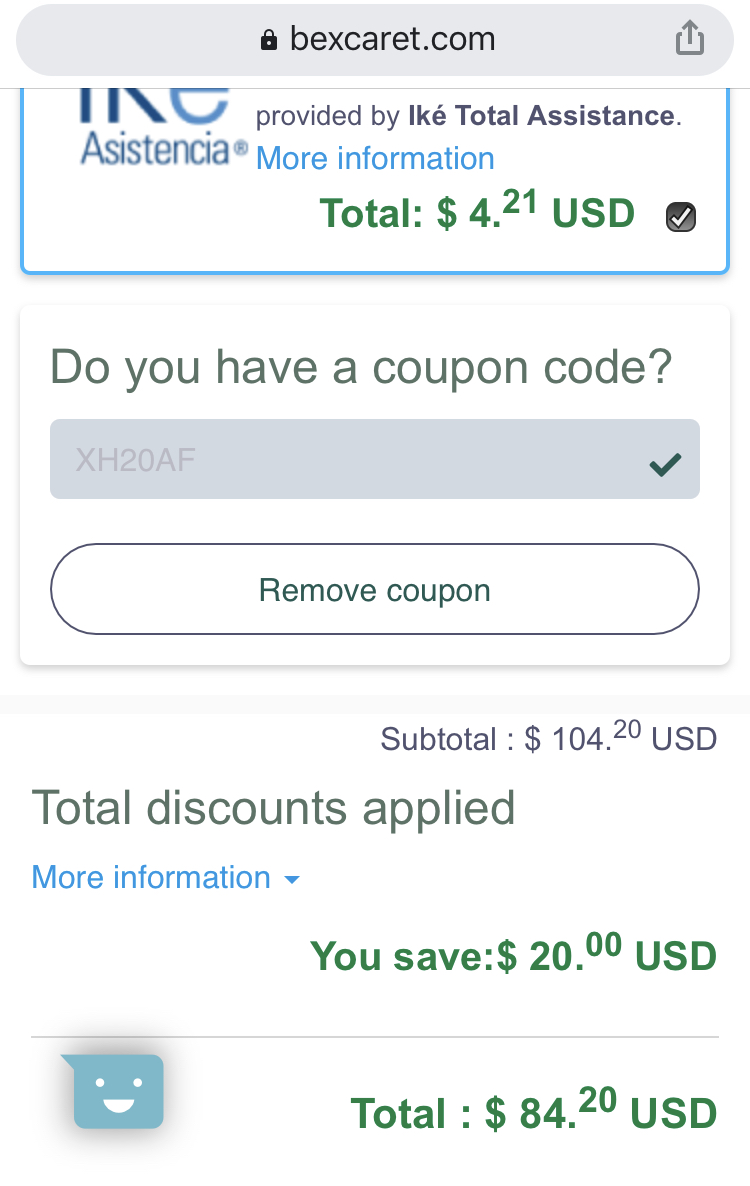 xrs only coupon code