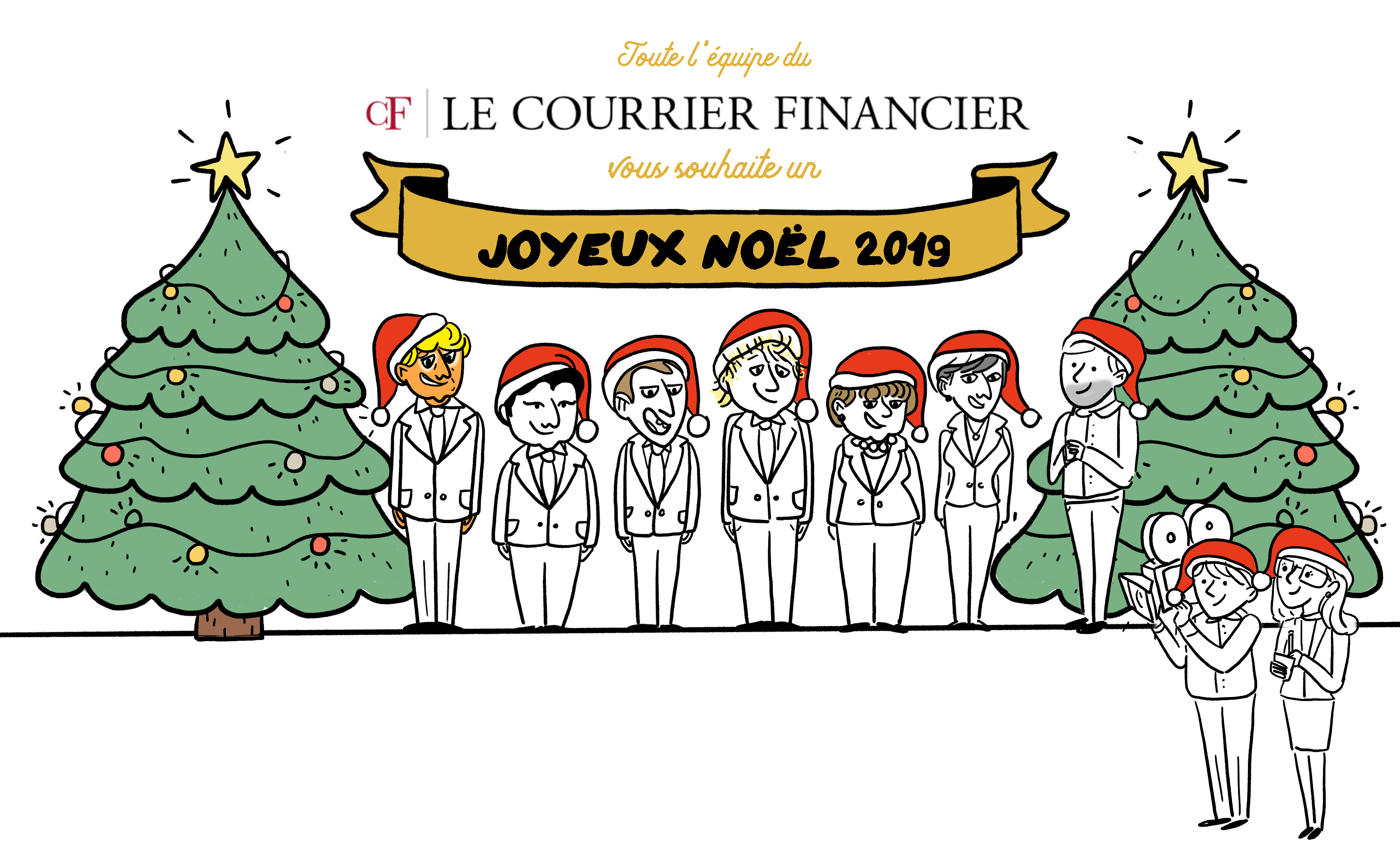 Joyeux Noël 2019 de la part du Courrier Financier