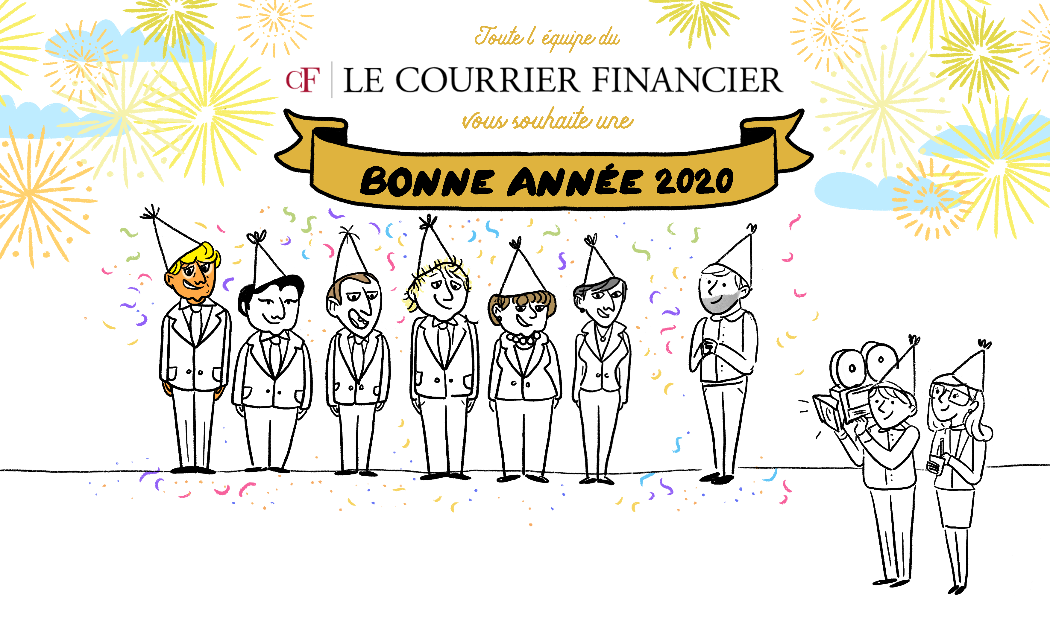 Bonne année 2020 de la part du Courrier Financier