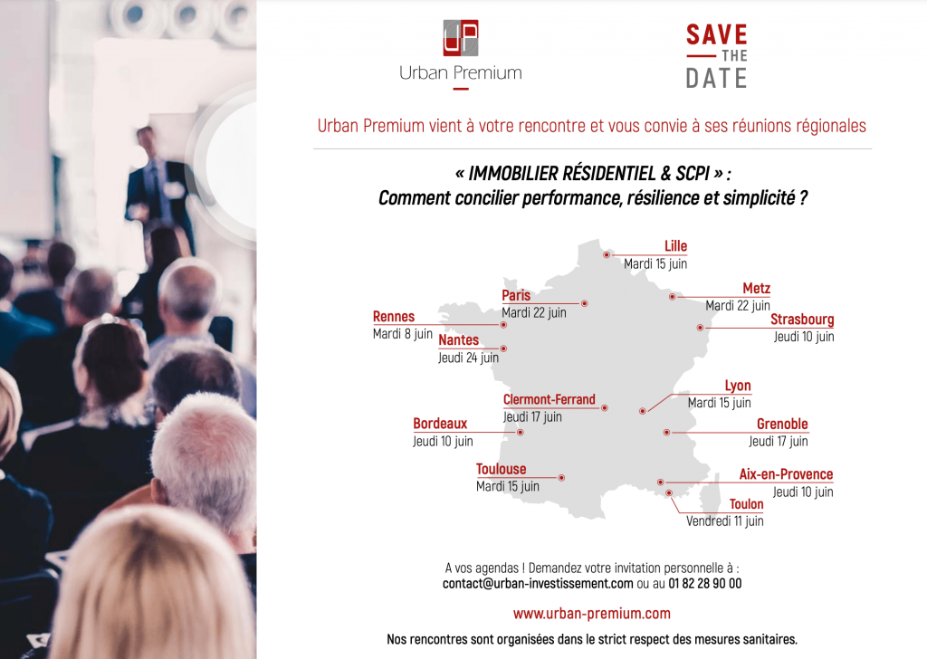 Urban Premium - Tour De France juin 2021 : immobilier résidentiel & SCPI, concilier performance, résilience et simplicité