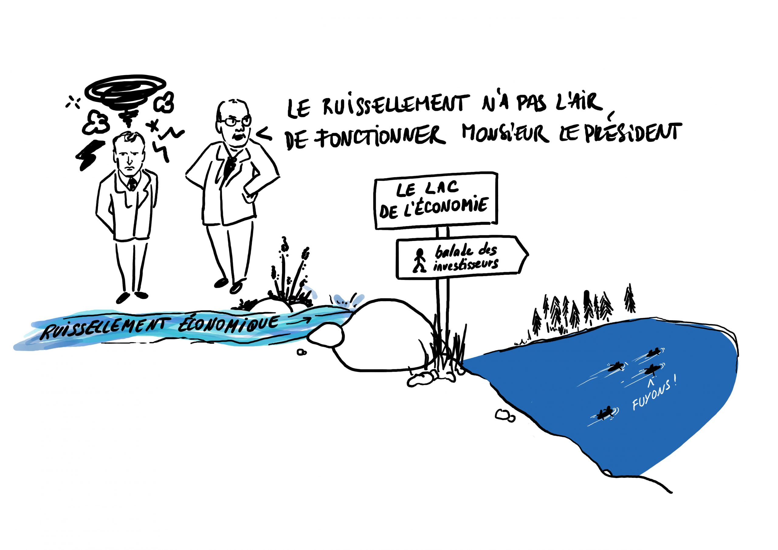 Fiscalité du capital : le ruissellement ne fonctionne pas, selon France Stratégie