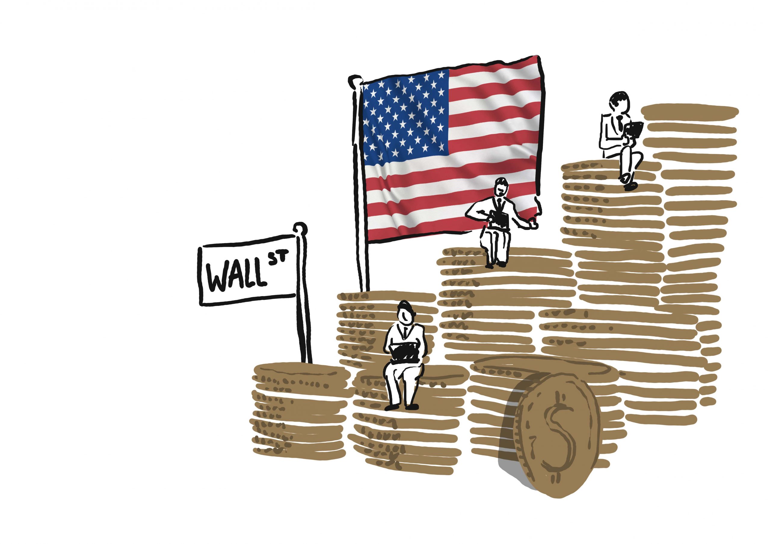 Wall Street : les salaires dépassent 140 milliards de dollars en 2021