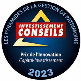 Pyramides de la gestion de patrimoine 2023 : Eiffel IG reçoit le « Prix de l’Innovation »