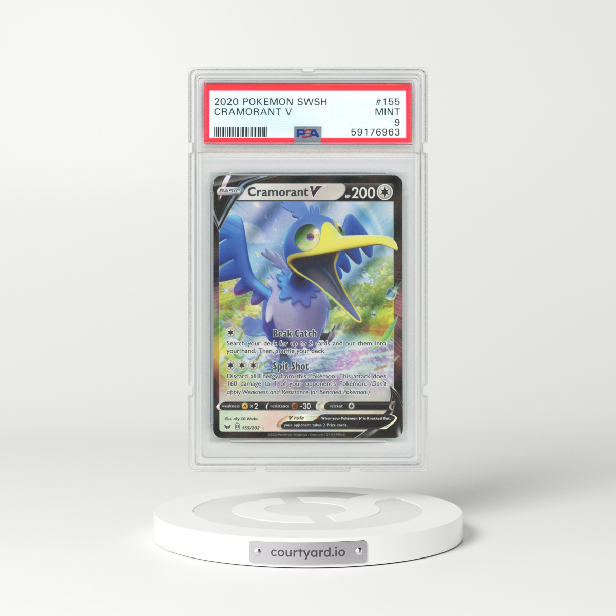 Pokemon Trading Card Game Sword & Shield Silver Tempest Single Card Ultra  Rare Lugia V #138