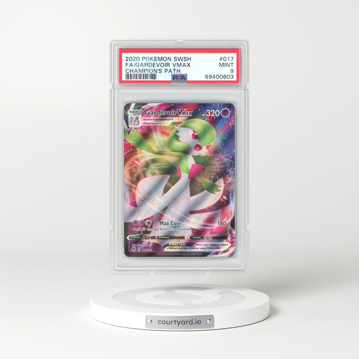 Lucario GX Shiny Vault Full Art - PSA 9 Mint