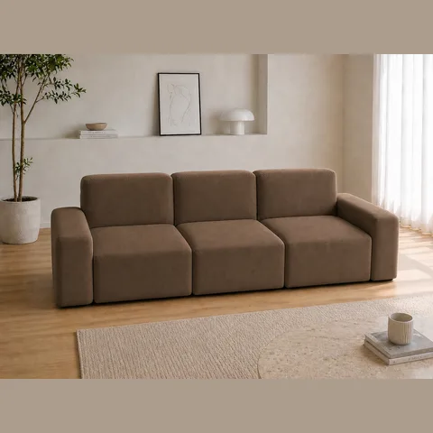 石石沙發 The Rock Sofa－兩座+兩扶(200公分)