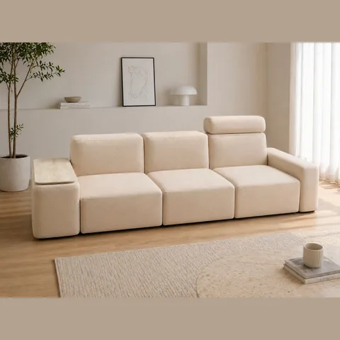 石石沙發 The Rock Sofa－兩座+兩扶(200公分)