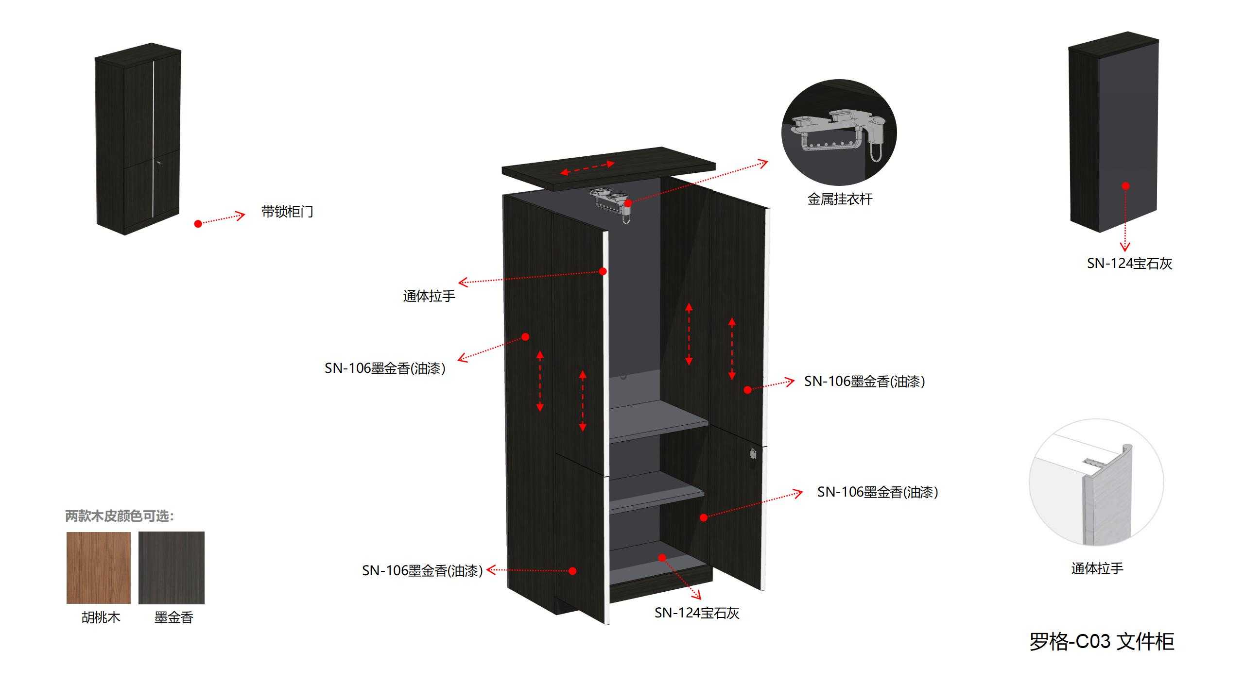 羅格系列產品資料檔案櫃