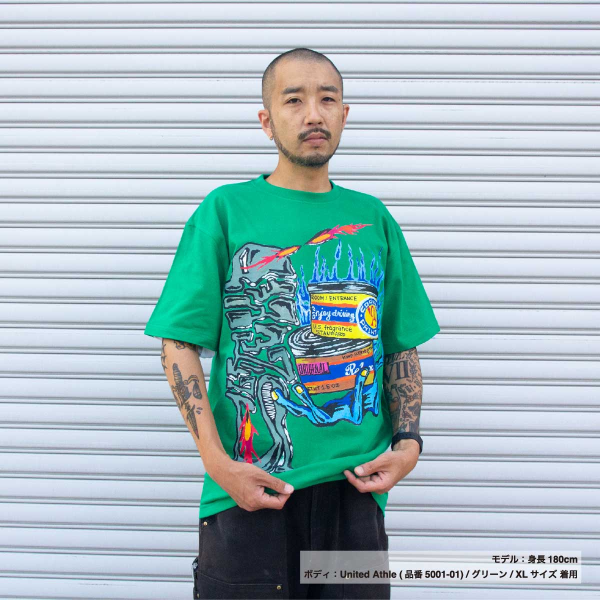 DTF 特大プリントTシャツ (品番DTF-EXT)