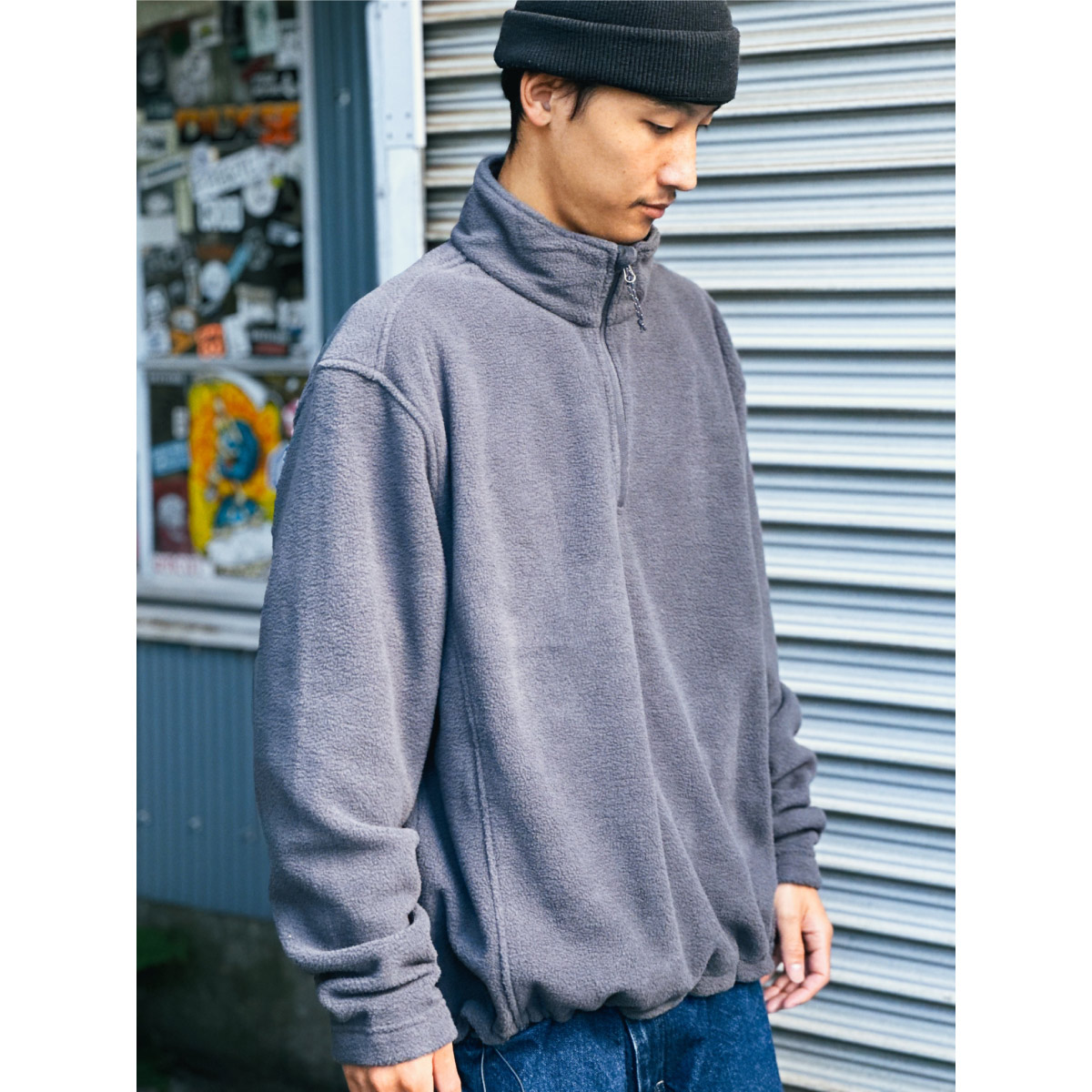 Port Authority ポートオーソリティ Value Fleece 1/4-Zip Pullover (品番F218US)