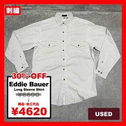 Eddie Bauer/USED - Long Sleeve Shirt (品番CU027)