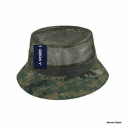 【在庫限り】 DECKY ディッキー Mesh Bucket Hats (品番DECKY458)