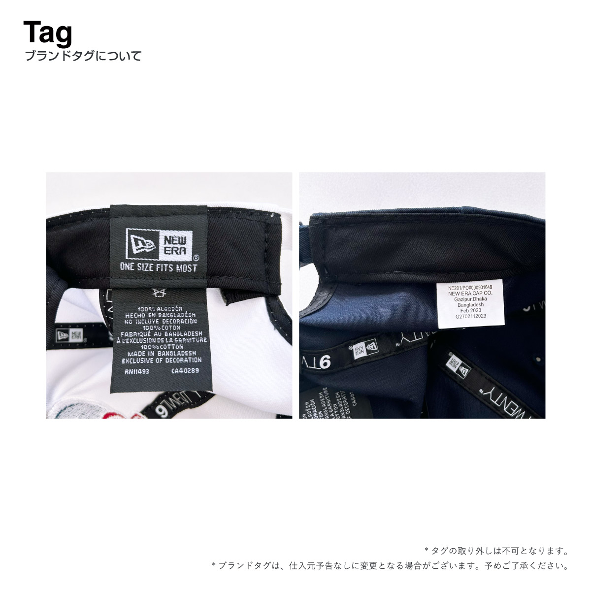 NEW ERA ニューエラ  Adjustable Unstructured Cap (品番NE201)