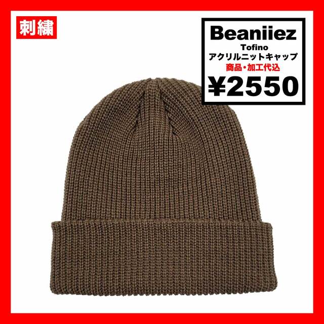 Beaniiez ビーニーズ Tofino トフィーノ アクリルニットキャップ (品番Tofino-Z)