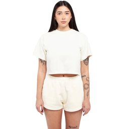 SHAKA WEAR シャカウェア Women Garment Dye Fleece Shorts (品番SWGDWFS)