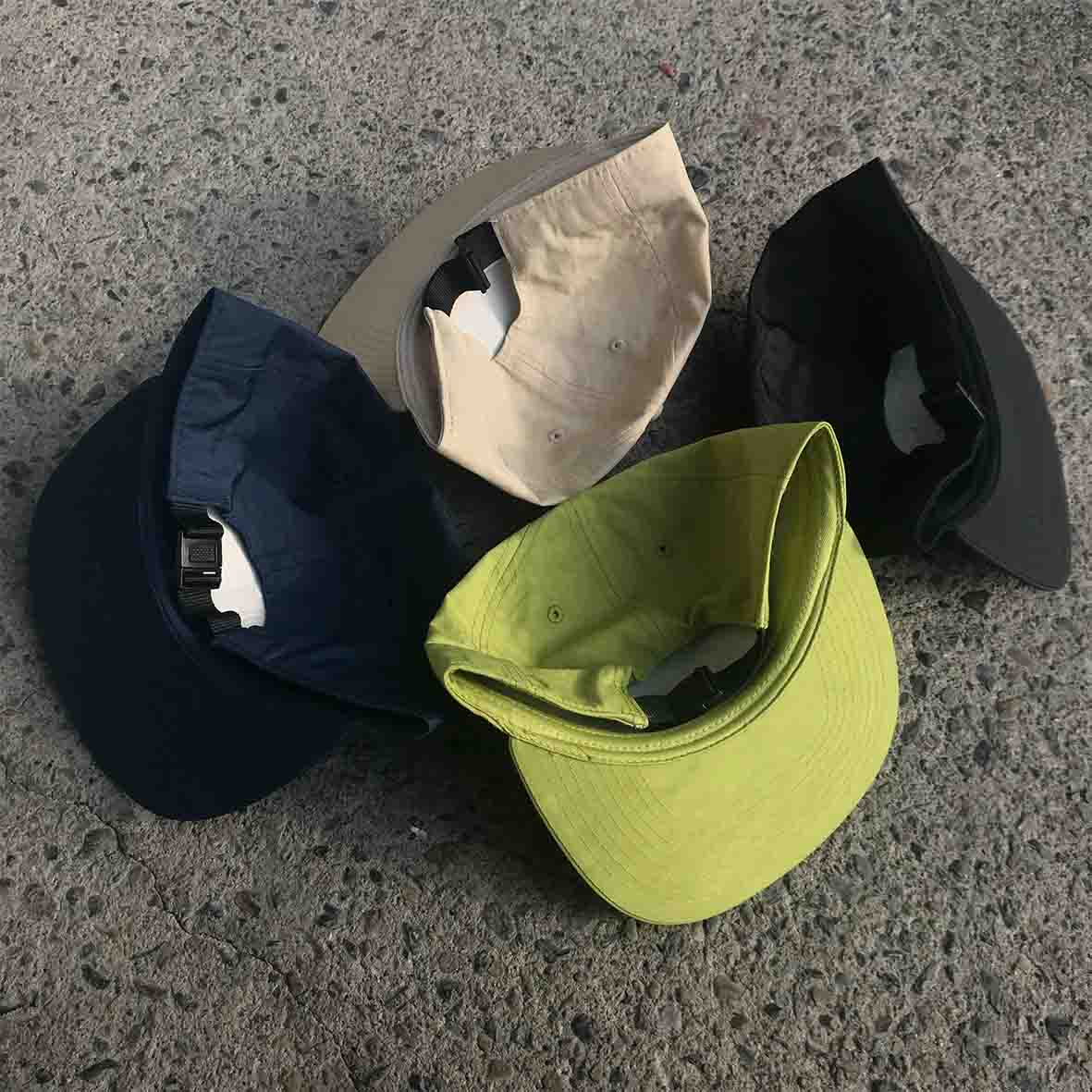 CORNER PRINTING | newhattan ニューハッタン Washer Nylon Flat Visor