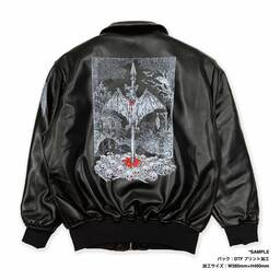 SHAKA WEAR シャカウェア PU Leather Collared Varsity Jacket (品番SWPULCVJ)
