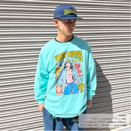 American Apparel アメリカンアパレル 6.0oz 長袖Tシャツ (品番 AAPP-T1304)