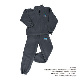 STUFF スタッフ フリーススタンドベスト (品番STF-003)