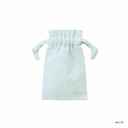 厚手コットンフリル巾着(SSサイズ) (品番TP-0012)