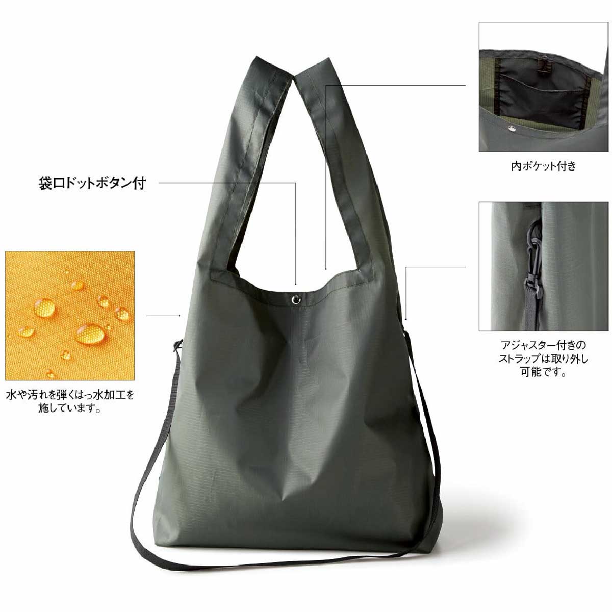 TRUSS トラス リップショルダー マルシェバッグ (品番RMB-301)
