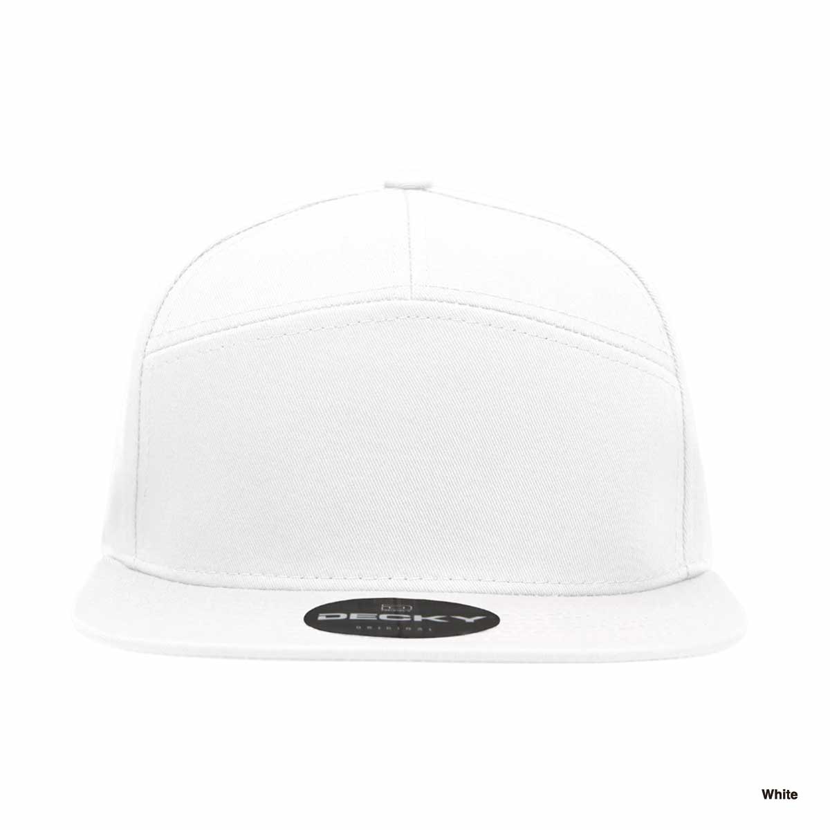 【在庫限り】 DECKY ディッキー 7 Panel Snapbacks (品番1098)