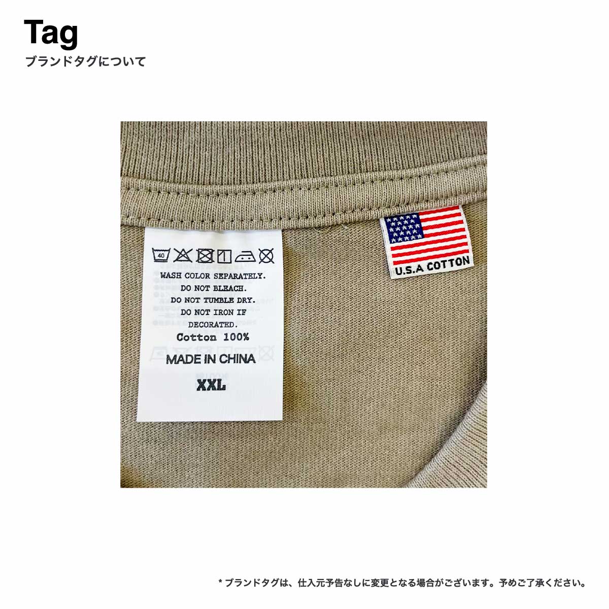 CROSS & STITCH クロスアンドスティッチ 8.1 oz USAコットンロングスリーブTシャツ (品番UCL-951)