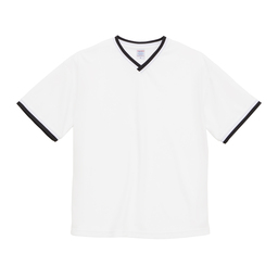 United Athle ユナイテッドアスレ 4.1 oz ドライアスレチック ルーズフィット ラインリブ Tシャツ (品番5927-01)