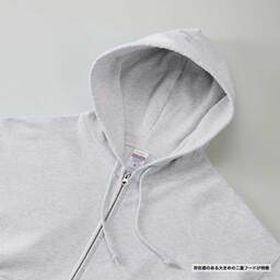 United Athle ユナイテッドアスレ 10.0oz ボックスシルエット スウェット フルジップ パーカ(裏パイル)(品番5201-01)