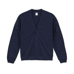 United Athle 10.0 oz cotton jersey loose-fit cardigan (#4488-01)