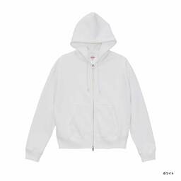 United Athle ユナイテッドアスレ 10.0 oz T/C ボックスシルエット スウェット フルジップ パーカ (裏起毛)(品番5621-01)