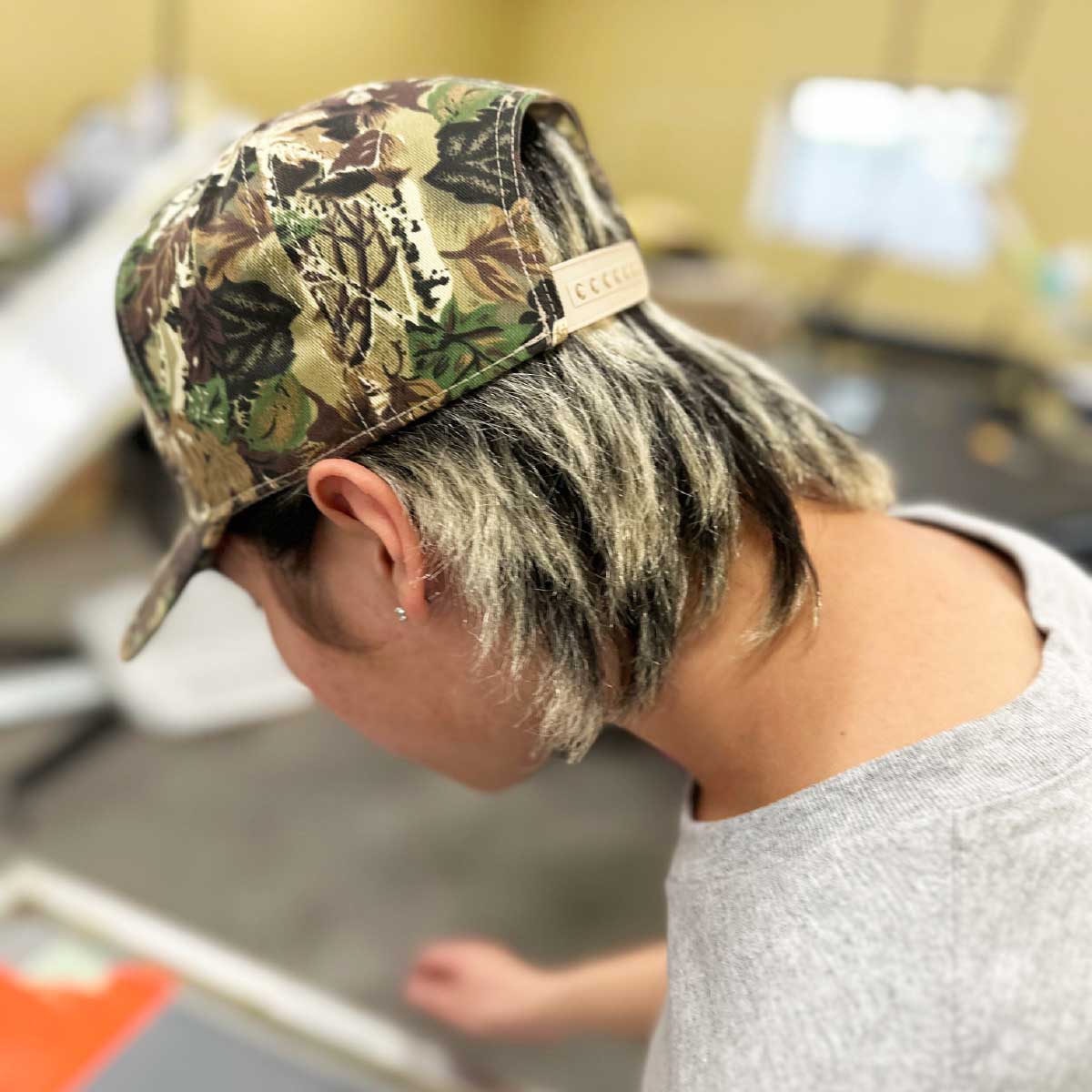 CORNER PRINTING | OTTO オットー カモフラージュ 5パネル ミッド
