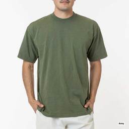 LOS ANGELES APPAREL ロサンゼルスアパレル S/S G-Dye CrewNeck 6.5oz [※国内] (品番1801GD-Z)