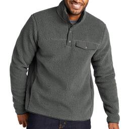 Port Authority ポートオーソリティ Camp Fleece Snap Pullover (品番F140US)