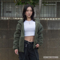クロップド L/S Tシャツ (品番CPCLST-DM4510)