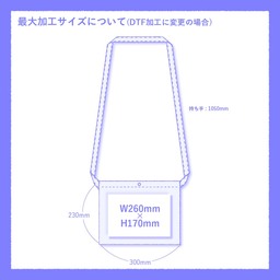 United Athle ユナイテッドアスレ 8.3 oz レギュラーキャンバス サコッシュ (品番1461-01)