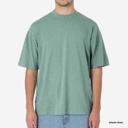 LOS ANGELES APPAREL ロサンゼルスアパレル S/S G-Dye CrewNeck 6.5oz [※国内] (品番1801GD-Z)