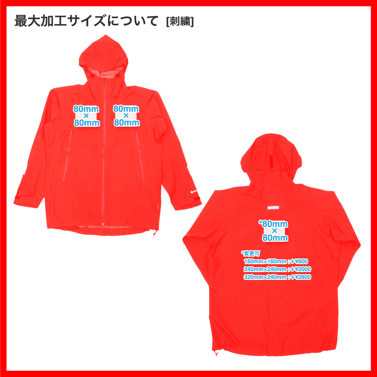 CORNER PRINTING | GORE-TEX シェルジャケット (品番GXPW)