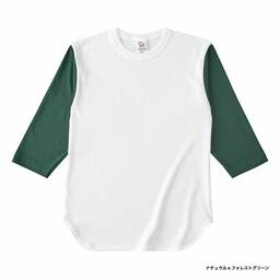 CROSS & STITCH クロスアンドスティッチ 6.2 oz オープンエンド 3/4スリーブ ベースボールTシャツ (品番OE1230)