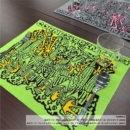 オリジナル編み総柄ミニマット(品番CPKN-010)