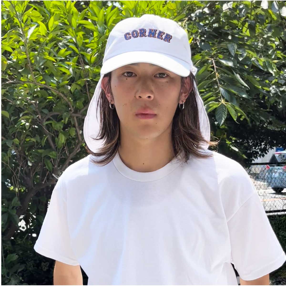 ADAMS HEADWEAR アダムズヘッドウェア 日よけ付キャップ (品番EOM101)