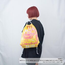 オリジナル編み総柄ナップサック(品番CPKN-011)