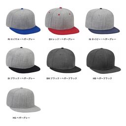 OTTO オットー ヘザーウールブレンドスナップバックキャップ (品番OTTO-H1054)