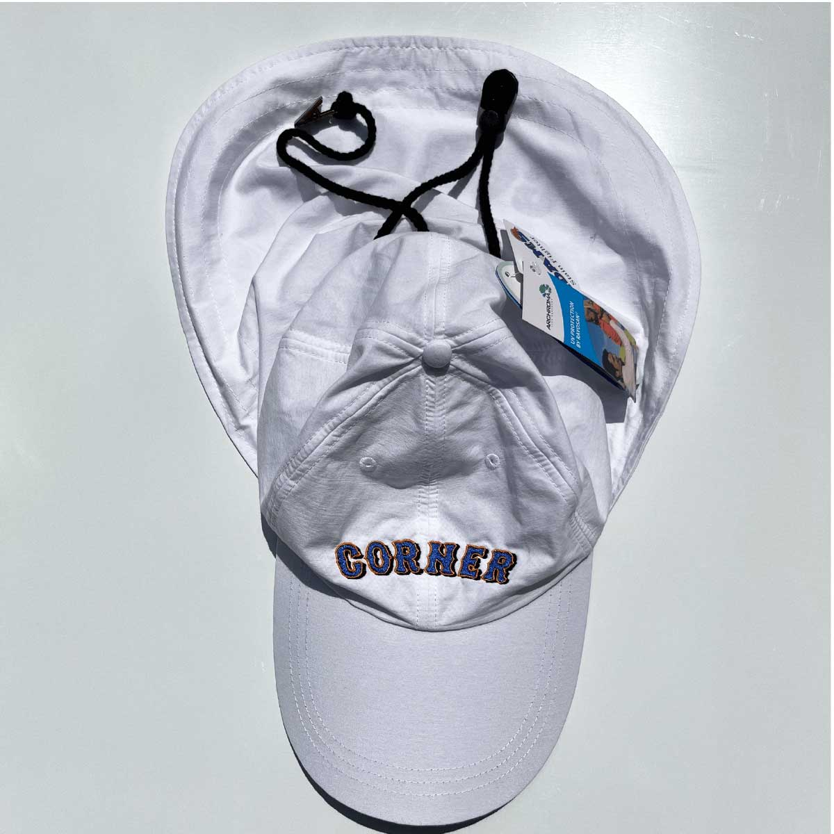 ADAMS HEADWEAR アダムズヘッドウェア 日よけ付キャップ (品番EOM101)