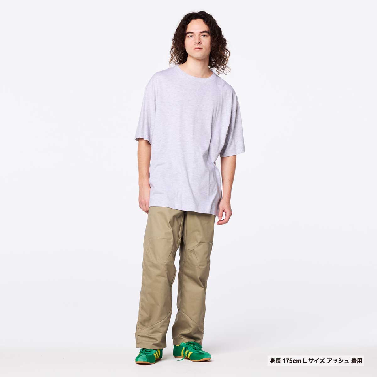 United Athle ユナイテッドアスレ 5.6 oz トライブレンド ビッグシルエット Tシャツ (品番1105-01)