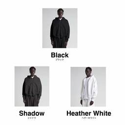 SHAKA WEAR シャカウェア Garment Dye Cropped Double Zip Hoodie (品番SWGDCDZH)