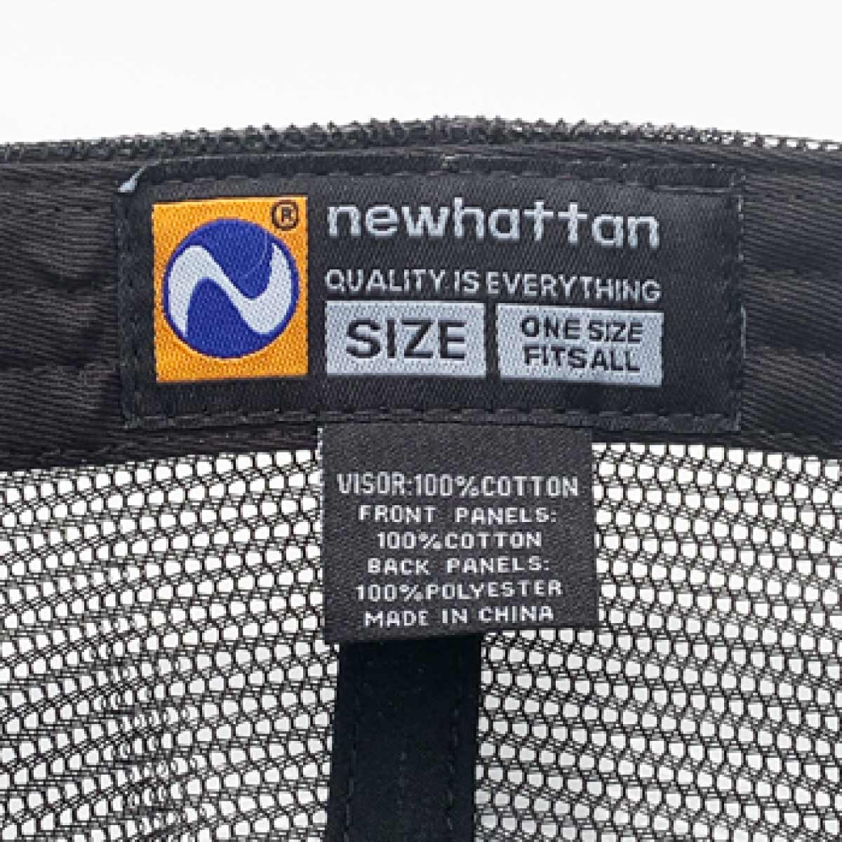 newhattan ニューハッタン Cotton Mesh Cap (品番NWHT-H1755)
