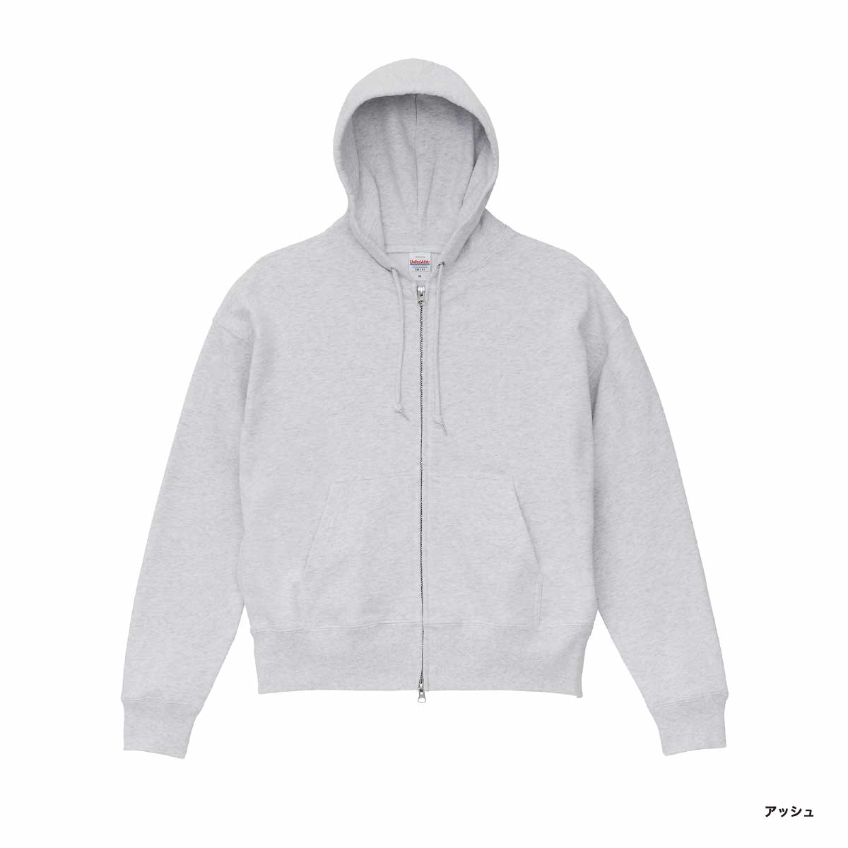 United Athle ユナイテッドアスレ 10.0oz ボックスシルエット スウェット フルジップ パーカ(裏パイル)(品番5201-01)